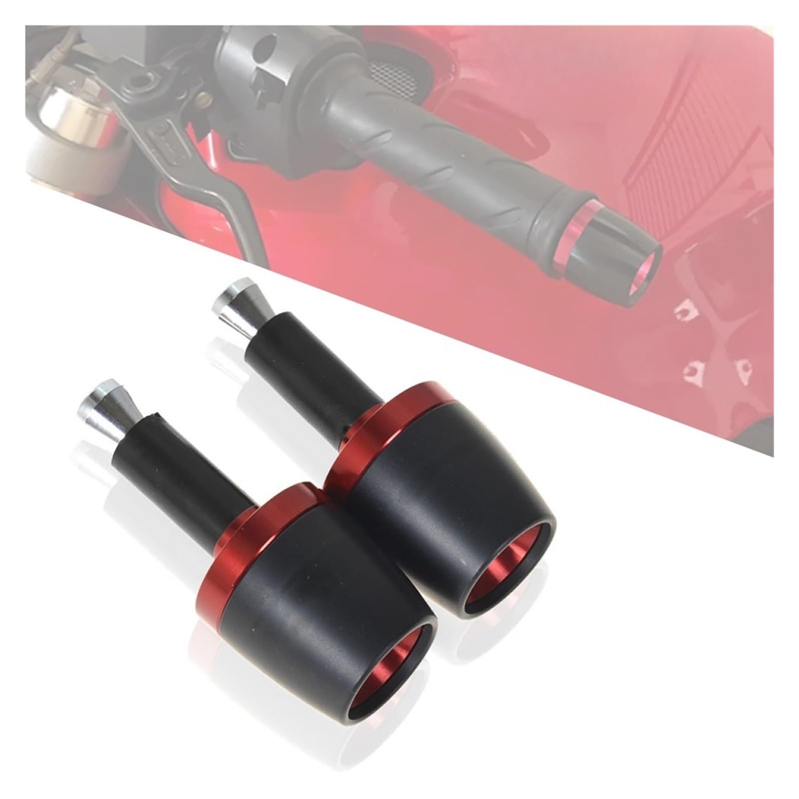 Moto Manubrio Estremità Spina Terminali Manubrio Universali Per Moto, Manopole Da 22 Mm, Contrappesi Manubrio, Cursori Per Duc&ati Per hond&a Per Suzuki Per BM&W Per APR&ILIA