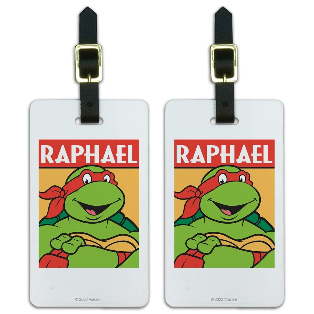 Amazon.com: Teenage Mutant Ninja Turtles Raphael Luggage ID Tags