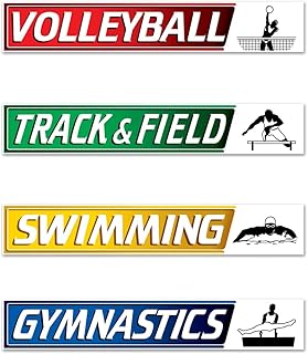 Beistle Summer Sports Street Sign Cutouts (4 Pieces)