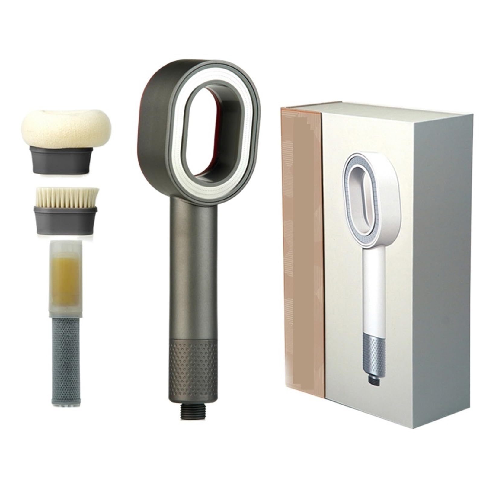Shower Head Shower Head High Pressure Water Saving Spray Handheld Beauty Showerhead Water Filtration Shower Bathroom Accessories(Color02)