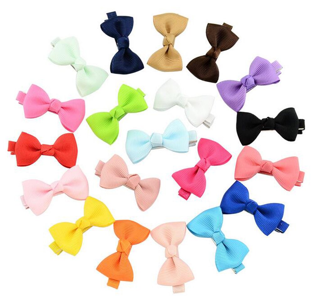 Fermagli Per Capelli A Fiocco Per Bambine - Mollette A Coccodrillo - Accessori Moda Per Piccole Principesse