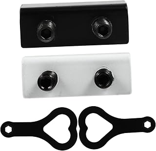 TEMKIN 4pcs Window Lock Kids Door Lock Cabinet Door Locks Drawer Child Safety Locks Window Slide Lock Baby Proof Cabinets Latches Sliding Window Stopper Stainless Steel Locks Window Locks Latch (Colo