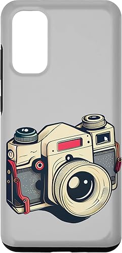 Galaxy S20 Vintage Eighties Vibe SLR - Funda de fotografía retro