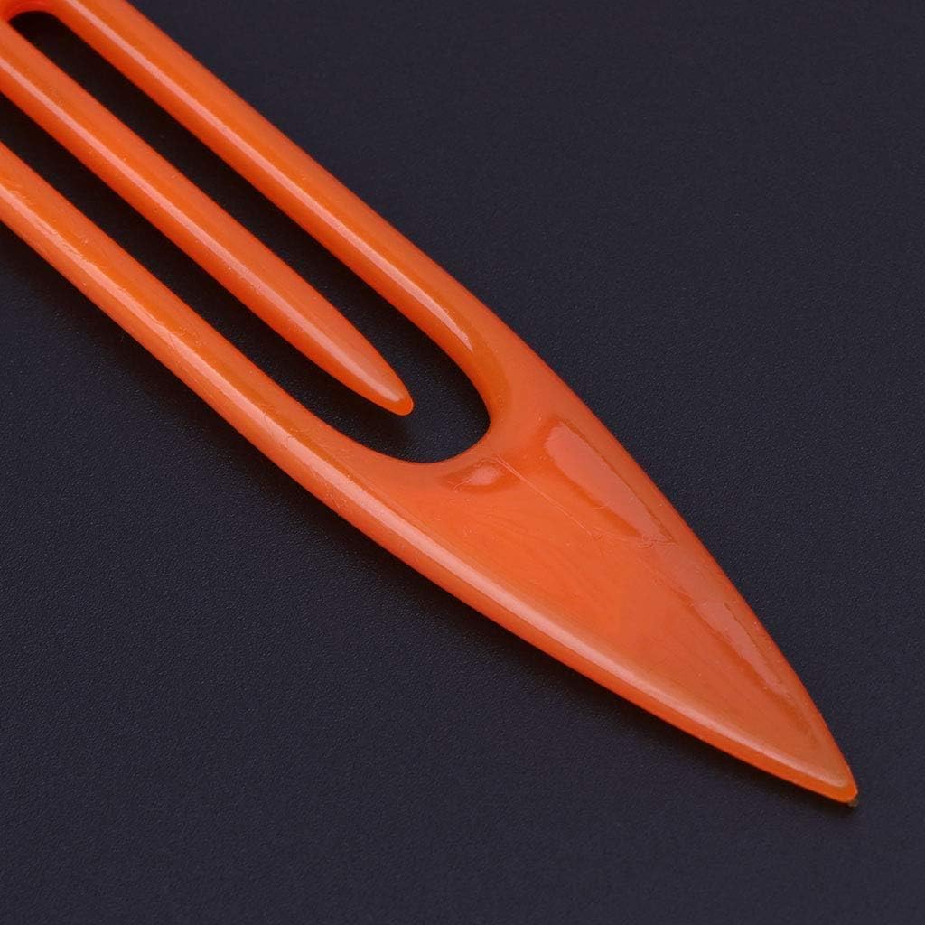 Fishing Netting Needle, 8Pcs Repair Net Line Shuttles Rustproof Tools, Equipment Durable Random Color Mending Accessories