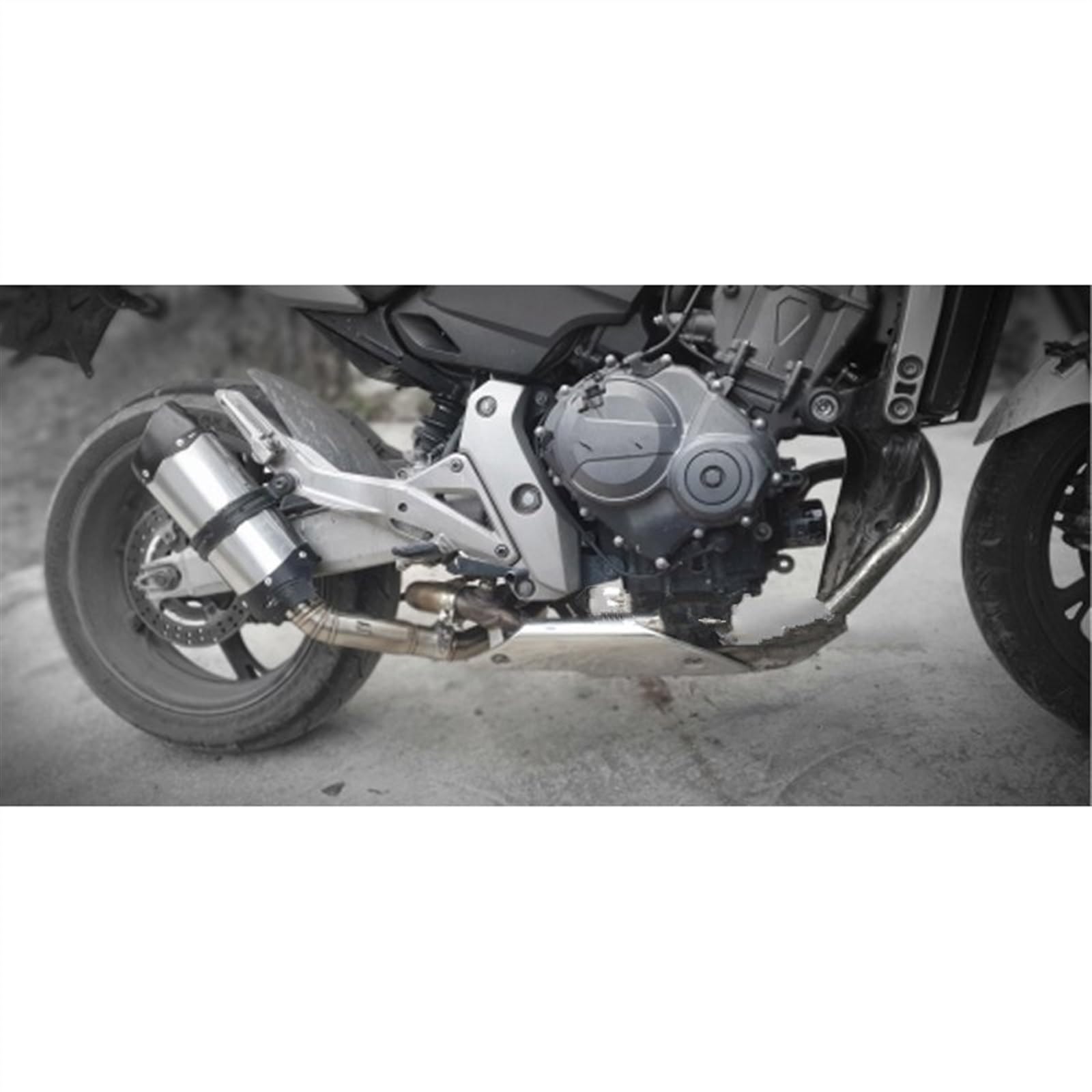 Silenciador De Conexión Tubo Enlace Medio Modificado Para Escape Motocicleta Para Yamaha XMAX 250 300 XMAX250 XMAX300 Motor(2)