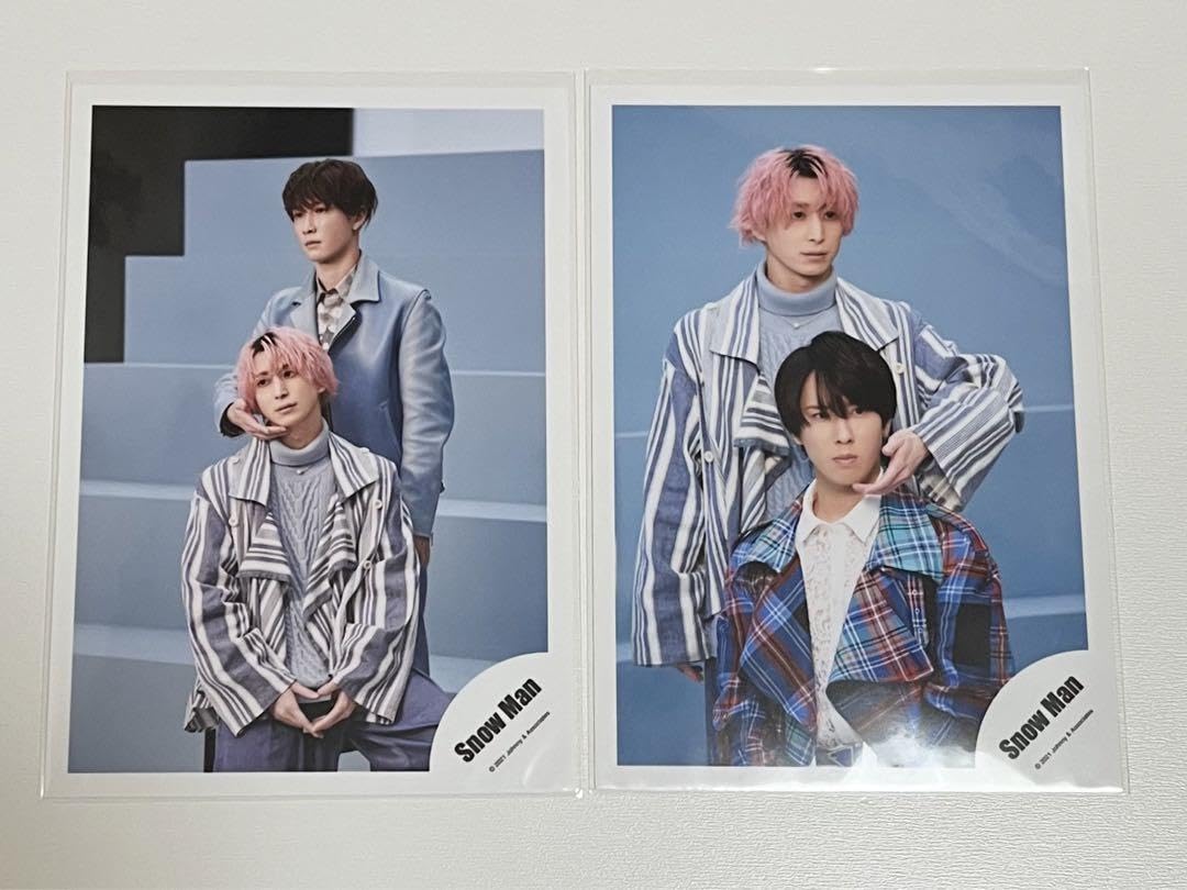 Amazon.co.jp: SnowMan オフショ 公式写真 佐久間大介 渡辺翔太