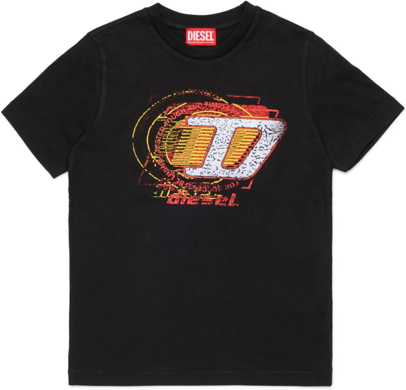 Diesel Boys' T-Shirt with Logo