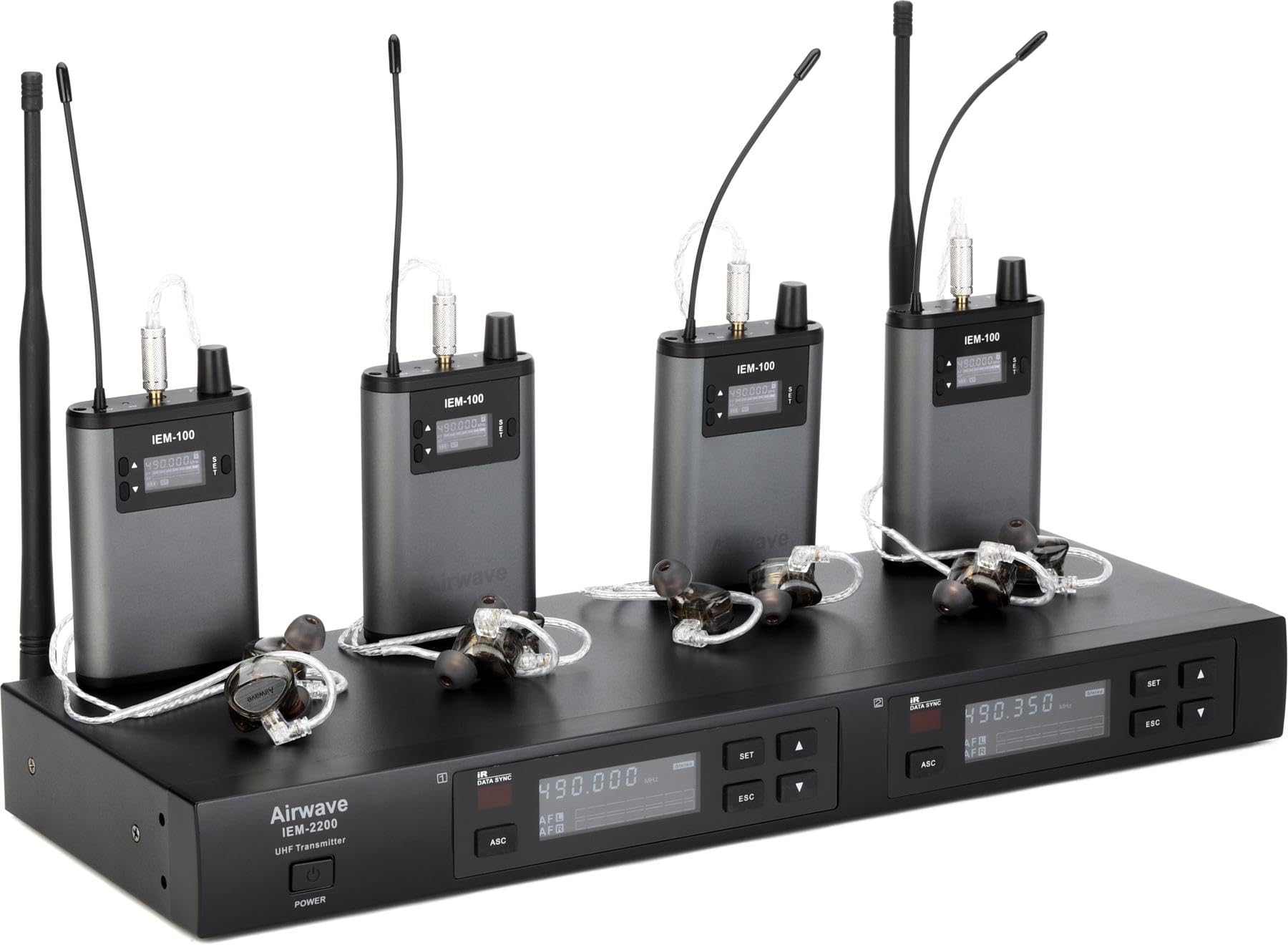 Airwave Technologies IEM-2200-QUAD Wireless in-Ear Monitoring System