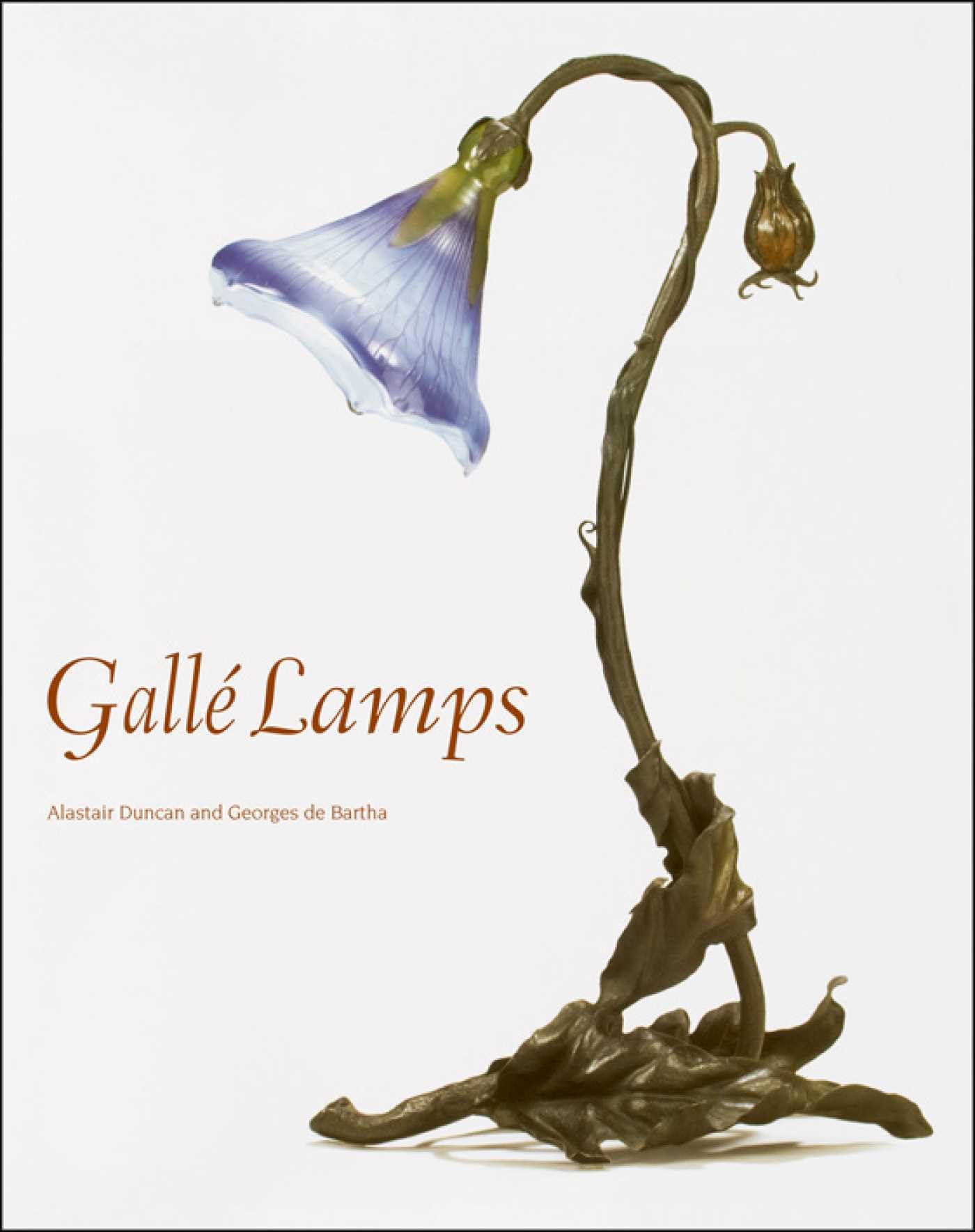 Lampe Galle en pâte de verre soufflée artisanale et finitions haut de gamme
