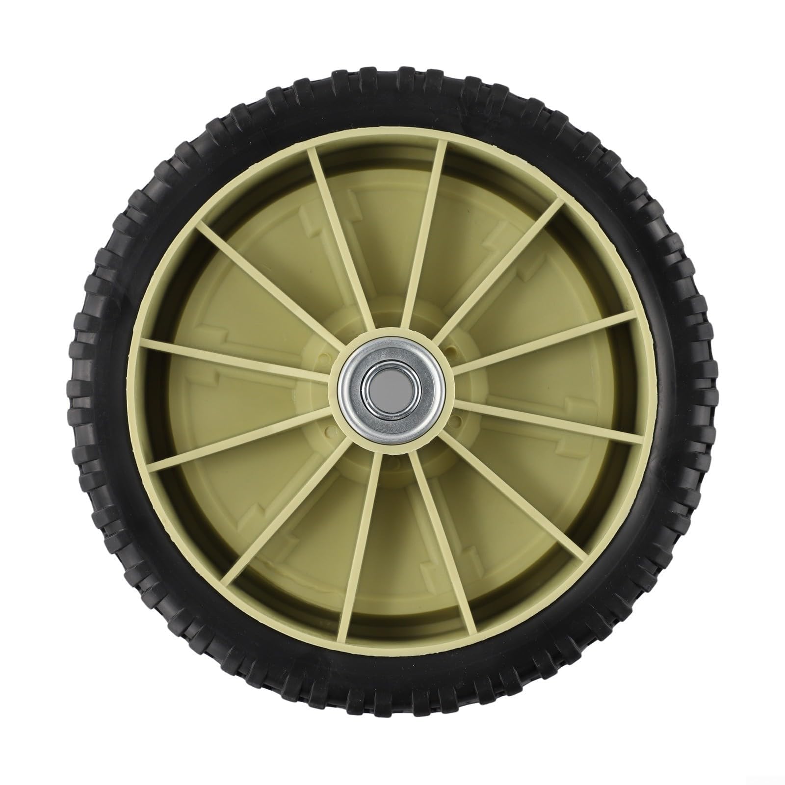 Roue Universelle 19.5 Cm Roue En Caoutchouc Pour Tondeuse à Gazon Manuelle - Diamètre 19,5 Cm - Universelle, Remplacement Facile