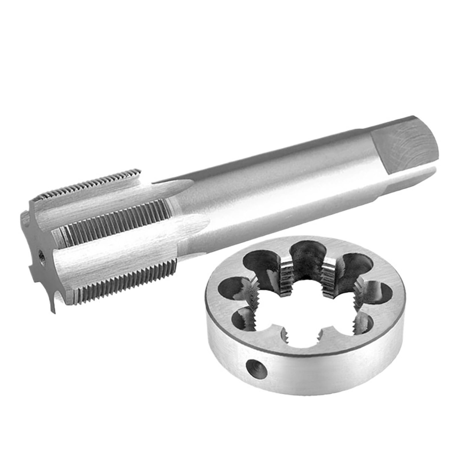Herramienta de mecanizado roscas M50 con troquel macho derecho