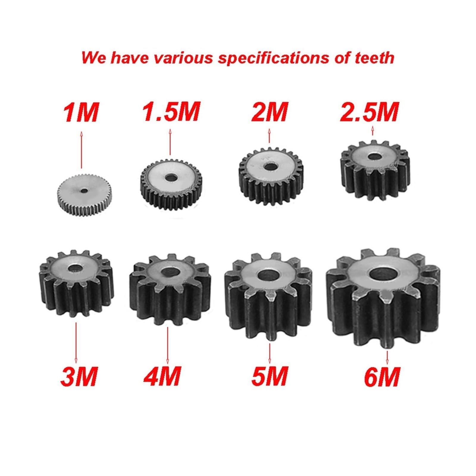 Bevel Gear Pinion Hardware Mechanical 1.5 Mod Spur Gear 1.5 M Pinion Gear Motor Transmission Accessories 45 Steel 60/61/62/63/64/65/66/67/68/69/70/71/72/73T-75 Teeth(75 Teeth)