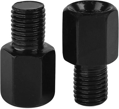 Adaptador de montaje de espejo retrovisor para motocicleta, ajuste de altura con tornillo, espejos retrovisores, convertidor de rosca de diámetro 8