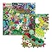 eeBoo: Piece and Love Bountiful Garden 1000 Piece Square Adult Jigsaw Puzzle, Glossy, Sturdy Pieces, Minimal Puzzle Dust