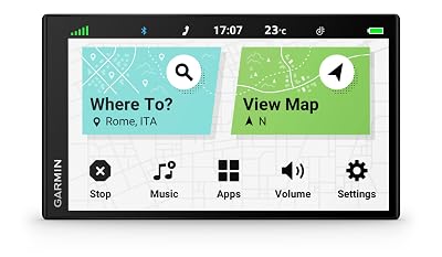 Garmin DriveSmart 76, GPS pour Auto, 7", Amazon Alexa, Info trafic Via app