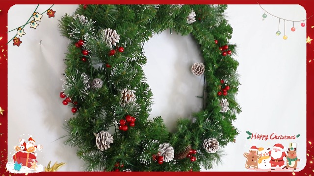Amazon.com: 30 Inch Super Large Thick Christmas Wreath for Front