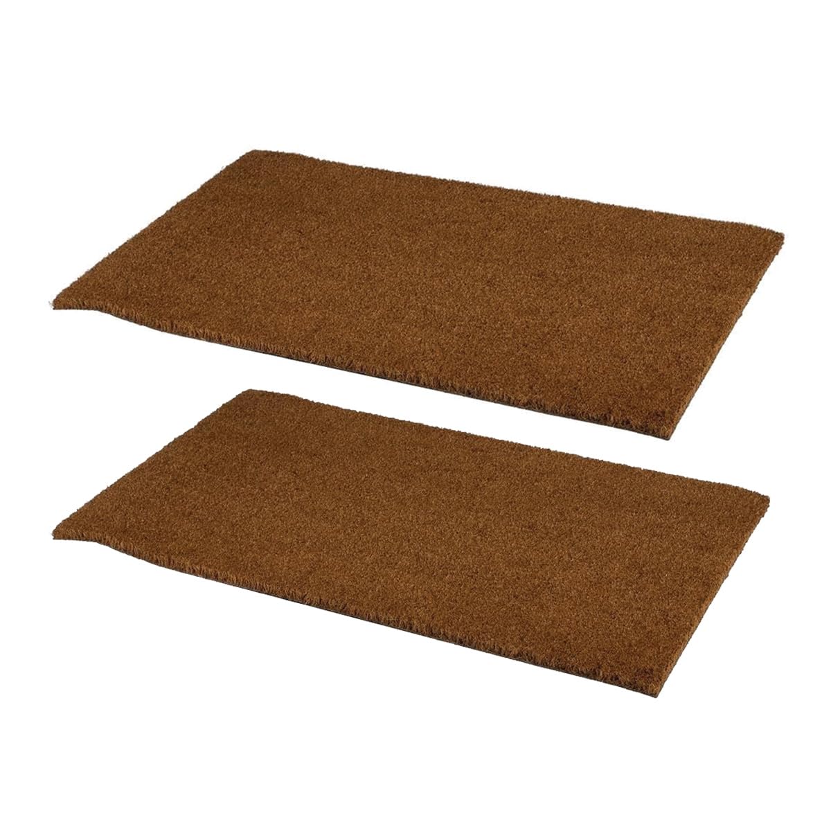 Tapis de séchage en coco lot de 2 paillassons 60x40 pour l'entrée et la terrasse