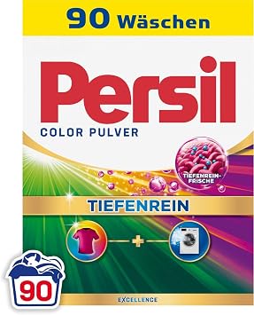 Persil Color Detergent Powder (90 Loads | 11.9 lbs | 5.4 kg) - Laundry Detergent for Color - Deep Clean Freshness Laundry and Freshness for the Machine