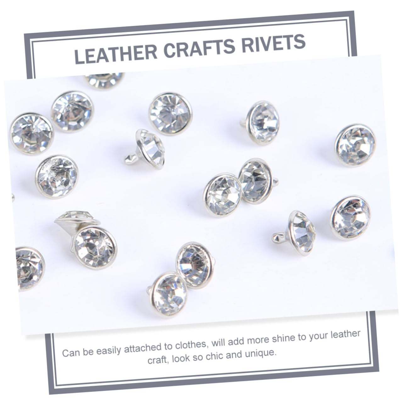 SHINEOFI 1000 Juegos remaches de diamante accesorios para bolsos remache de diamante de cristal Remaches para ropa herramientas para manualidades decoración remaches para tela Metal Decorar