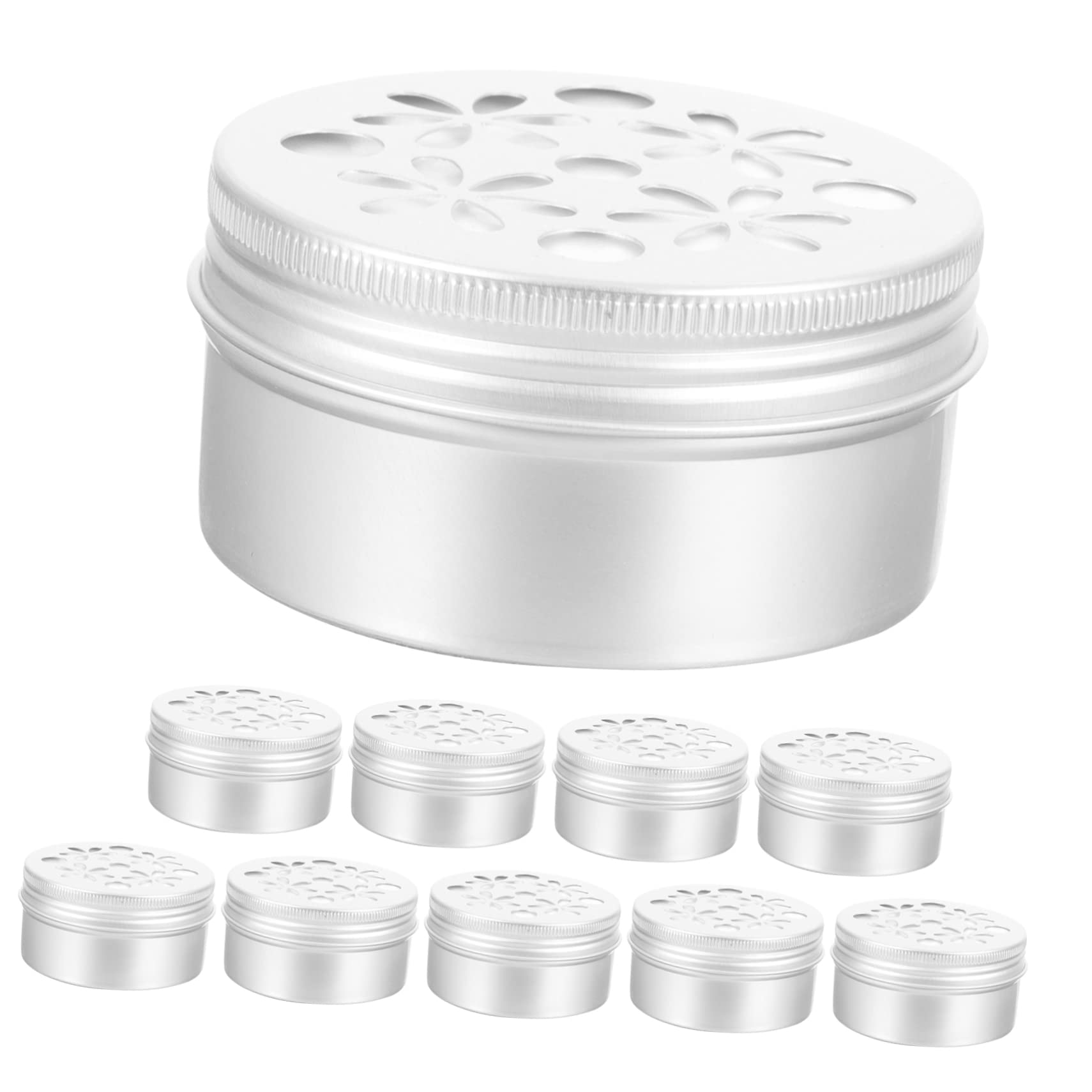 FOMIYES 10 Piezas Caja De Olores para Adiestramiento Canino Equipo De Entrenamiento De Agilidad para Perros Kit De Entrenamiento De Olor para Perros Caja De Embalaje Aluminio Trabaja Hilo