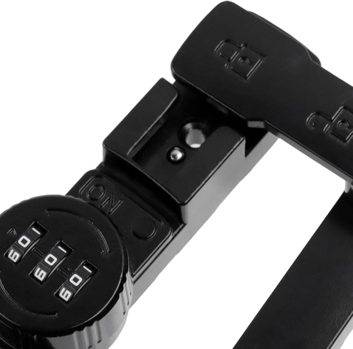 Crapyt 180 Degree Flip Barn Door Locks and Gate Latches, Black 3-Digit Password Keyless Flip Latch Lock for Barn, Garage, Shed, Windows, Cabinets, Wine Cabinets and Drawers