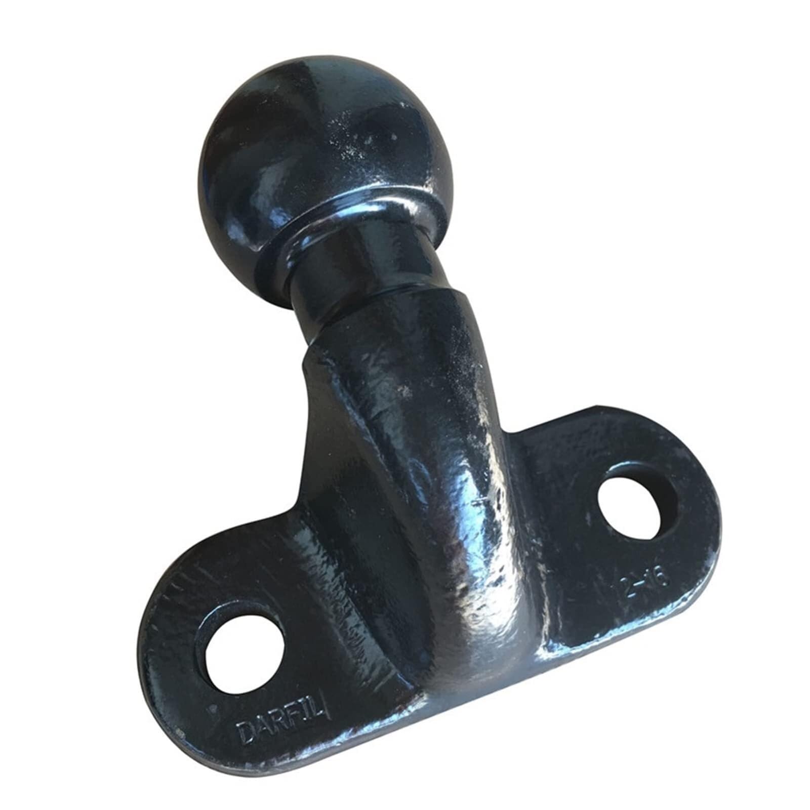 Zaczep przyczepy, Zaczep Holowniczy 50 Mm Kuty Kulowy Kula Holownicza Z Gęsią Szyją Części Do Przyczep(Black)