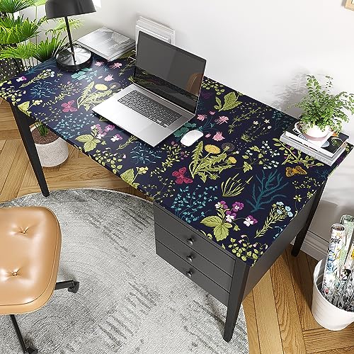 Papier peint autocollant feuille noire pour salon moderne