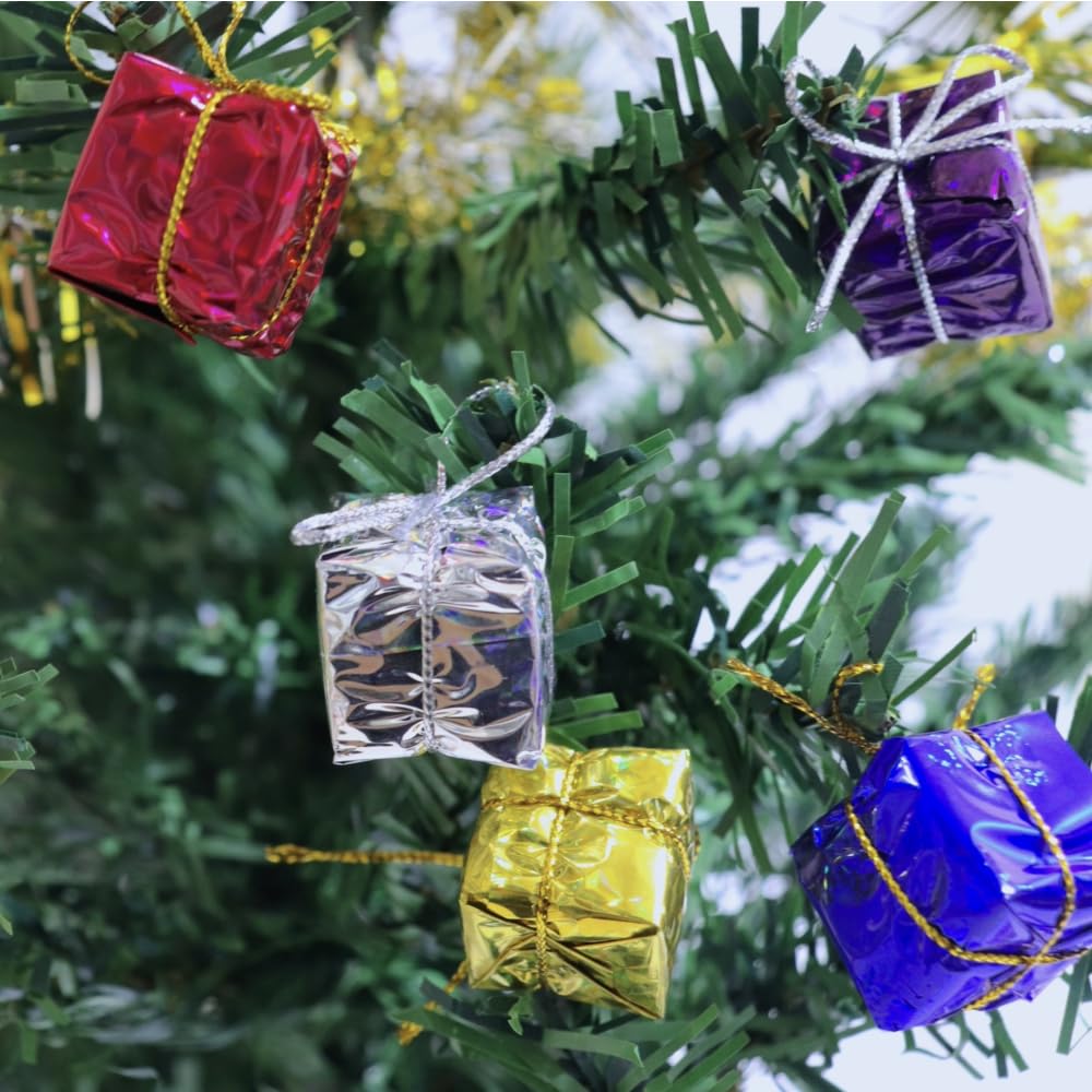 Amosfun Piccole Decorazioni Per Lalbero Di Natale 25cm Mini Ornamento Per Lalbero Di Natale Per La Decorazione