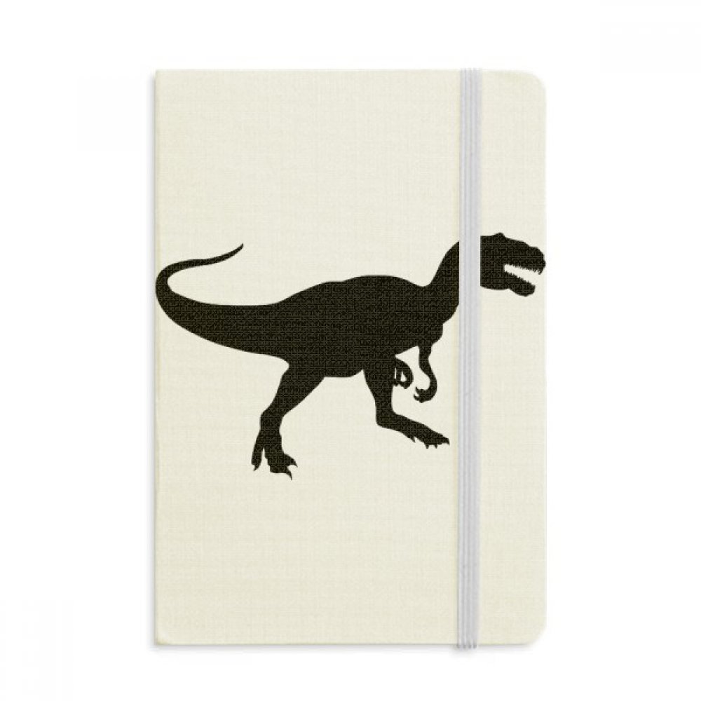 Carnet de notes A5 dinosaure couverture rigide tissu journal intime classique - 5