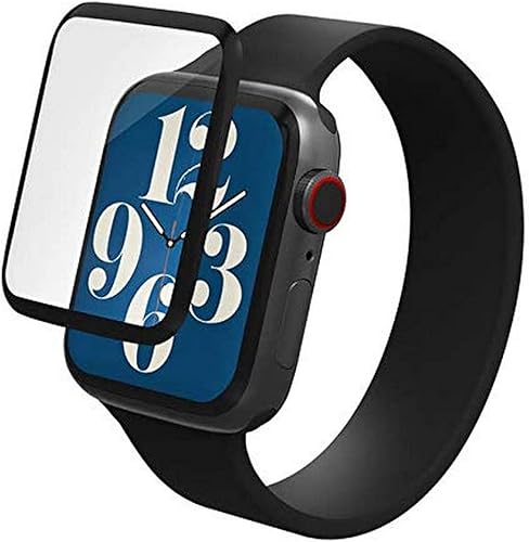 ZAGG InvisibleShield Glass Fusion+ - Cristal híbrido de ingeniería - Protector de pantalla - Hecho para Apple Watch SE 3/6/SE (2020)/ 5/4 (1.732 in)