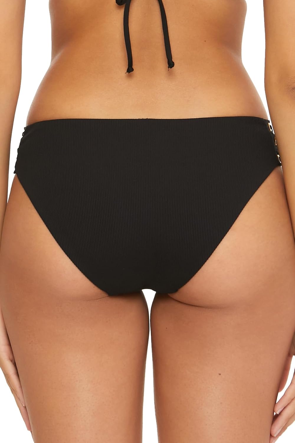 Becca Modern Edge Hipster Bikini Bottom, Cheeky Coverage, Swimwear Separates for Women - Image 2