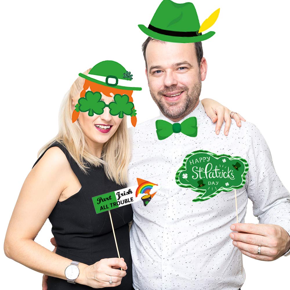 Tela Doble Cara Irlandés Irlanda Día De San Patricio Party