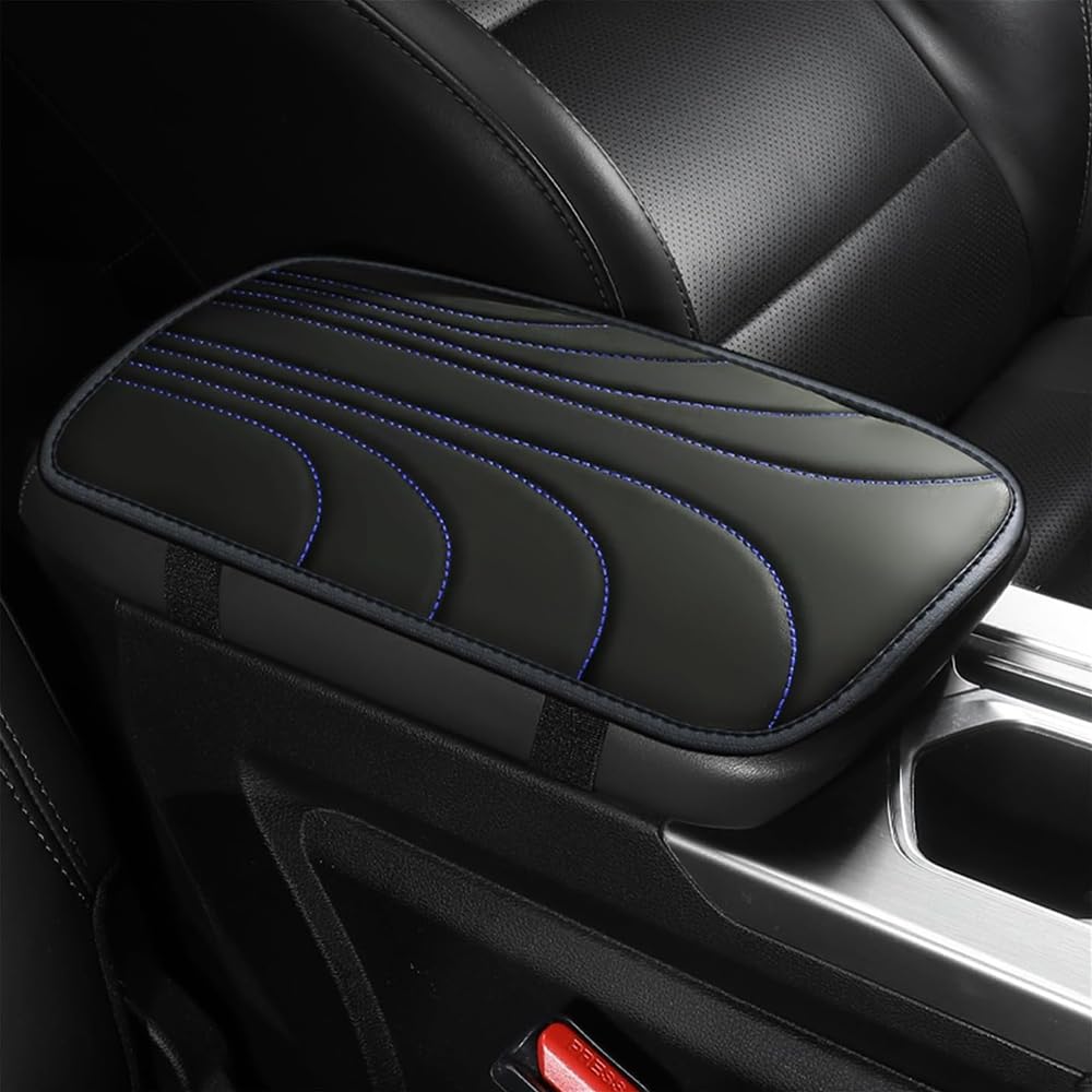 LUUXWPFZ Car Armrest Pad, for Suzuki Vitara LY IV-4 Hybrid 2016-2024 2025 Center Console Cover Box Cushion Mat Protector Waterproof Vehicle Interior Accessories Guard,C