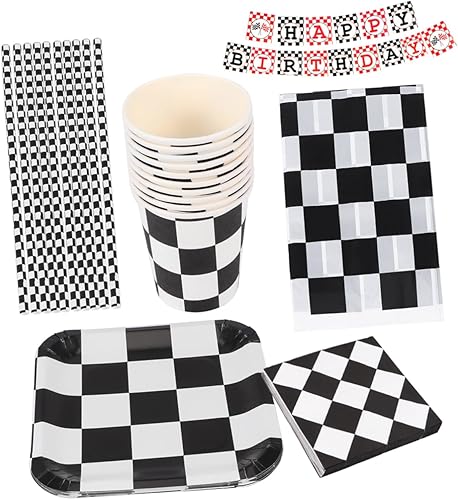 Miniatura 5 de Gadpiparty 3 sistemas coches fiesta de cumpleaños suministros de papel vajilla mesa de comedor taza de papel niño