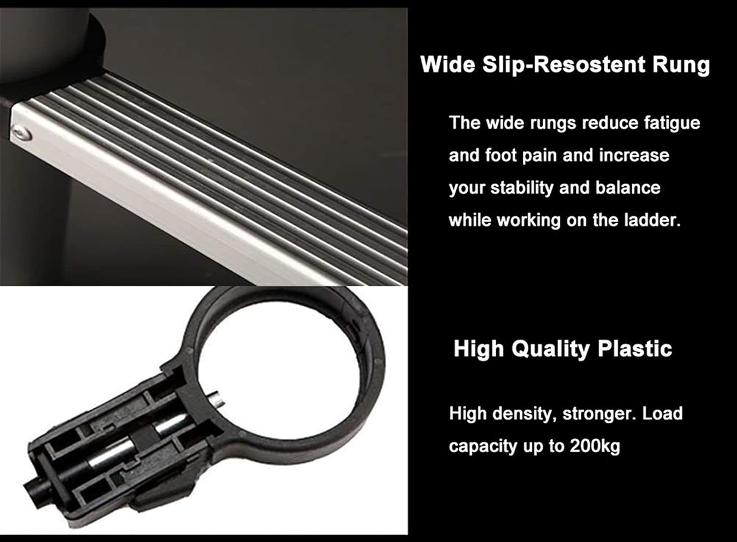 Adjustable Aluminum Telescoping Ladder 8m-2m - Lightweight & Portable Extension Ladder for Roof RV Attic Outdoor Use - Ideal for Home & Work Tasks