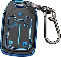 Vista 1 de Funda para llavero GMC con llavero, compatible con Chevy Silverado y GMC Sierra Acadia Terrain 1500 2500HD 3500HD
