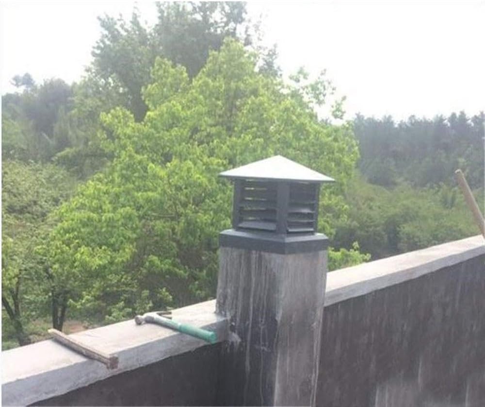 Narzędzie do osłony komina, odporna na deszcz rura wentylacyjna ze stopu aluminium do dachów, konstrukcja zapobiegająca inwersji do willi i kamienic