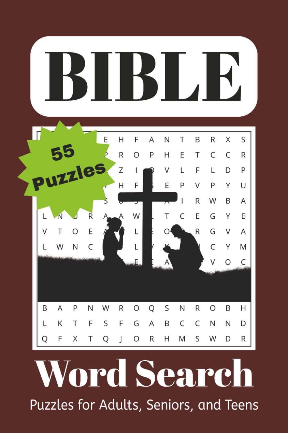 Bible Word Search Puzzle Book: Word Searches with Easy to Read Print about Faith, Christianity, Christian Bible Word Search and More | 6x9 inches, 112 ... for Vacations, Holidays and Free Times
