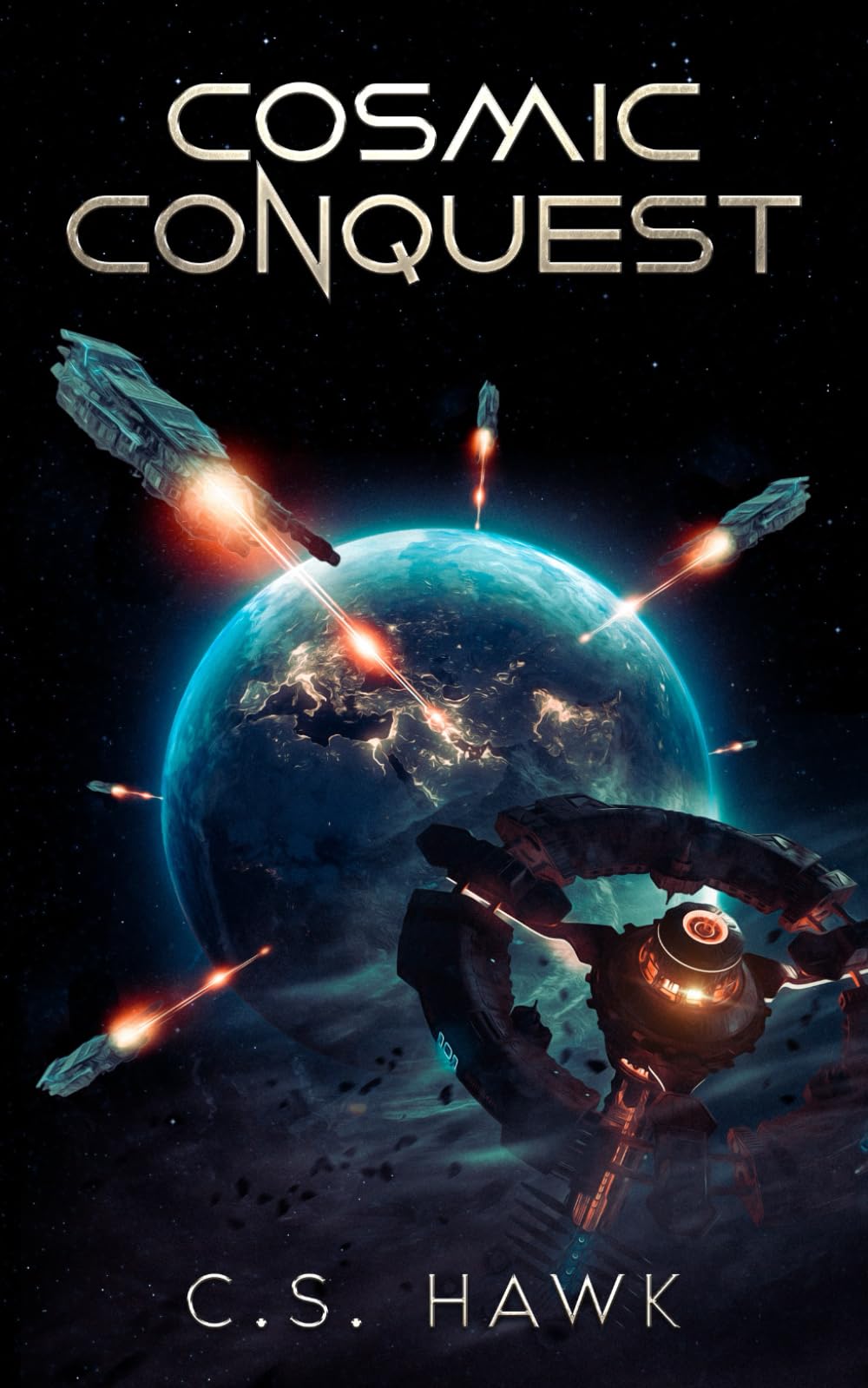 Cosmic Conquest: Military Alien Invasion Sci-Fi