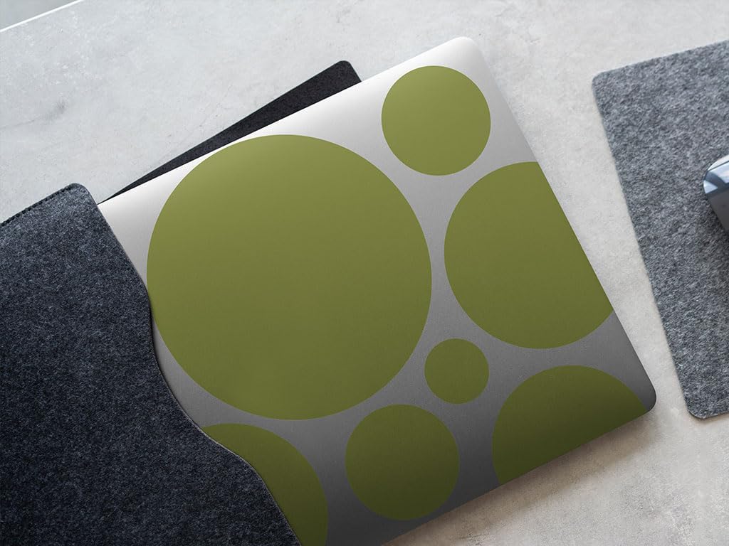ORACAL 631 Series Exhibition Calendered Sign Film in Olive 493-12" x 10ft - Matte Finish Vinyl Roll with Removable Adhesive for Interior Craft and Signage
