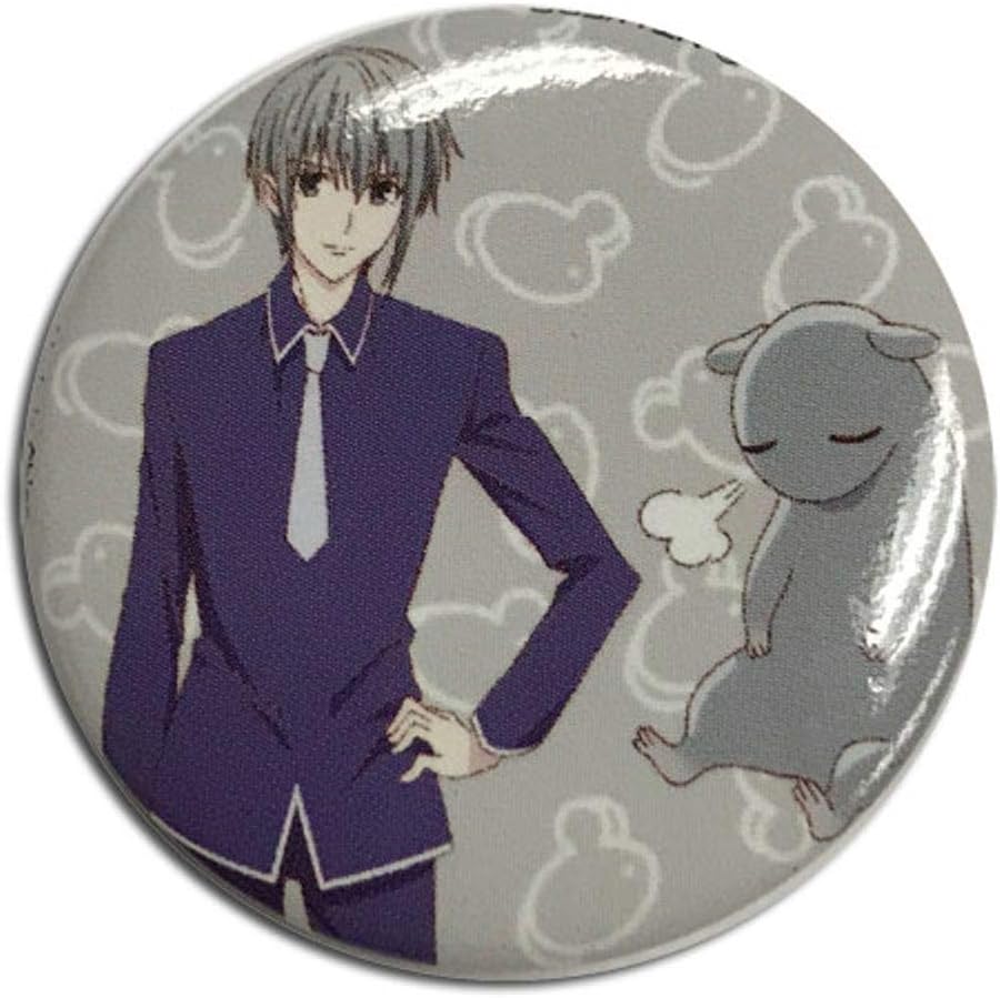 Fruits Basket- Yuki Button 1.25"
