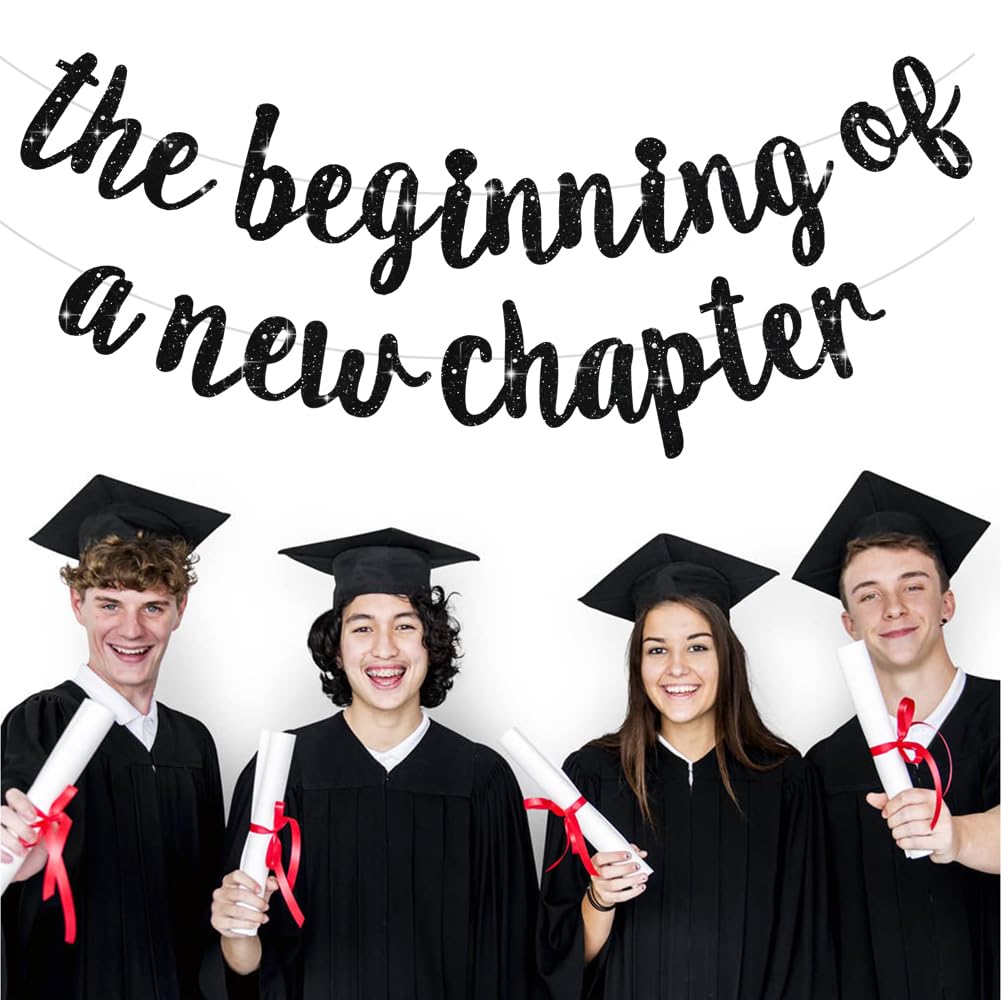Congratulations The Beginning Of A New Chapter Banner
