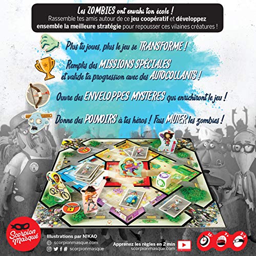 Jeu De Stratégie Asmodee Zombie Kidz Évolution – Coopératif Contre Les Zombies - vue 6