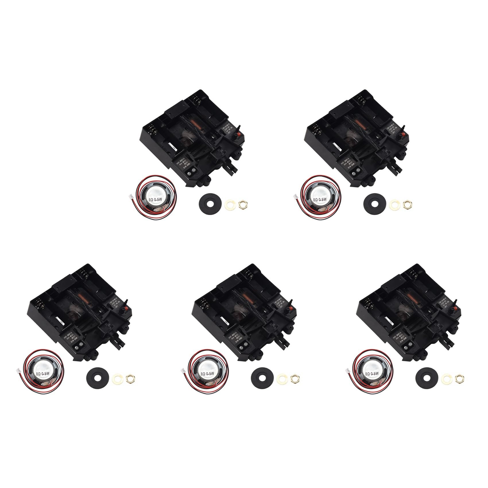 Hndhbfgrt 5X Pendulum Clock Movement Music Box Silent Sweep Quartz Mechanism Wall Clock Replacement Part