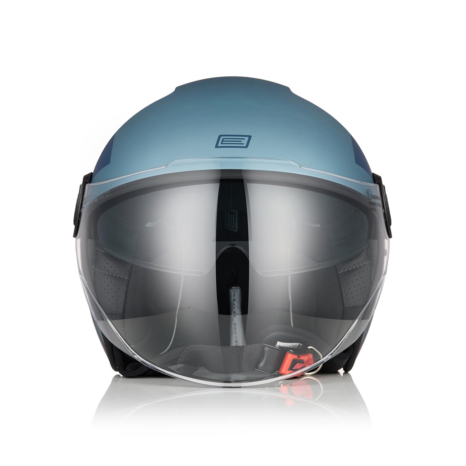 ORIGINE Casco Jet Moto Casco Aperto Scooter con Doppia Visiera Omologato ECE2206
