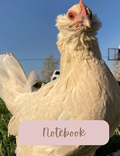 Porcelain D'uccle Bantam Chicken Notebook
