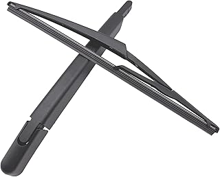 Rear Windshield Wiper Arm & Wiper Blade Set for Nissan Rogue 2008-2013,Juke 2011-2016,Nissan Qashqai 2008-2013 Rear Windshield Back Wiper Arm Blade Replacement OEM #:28780JM00A