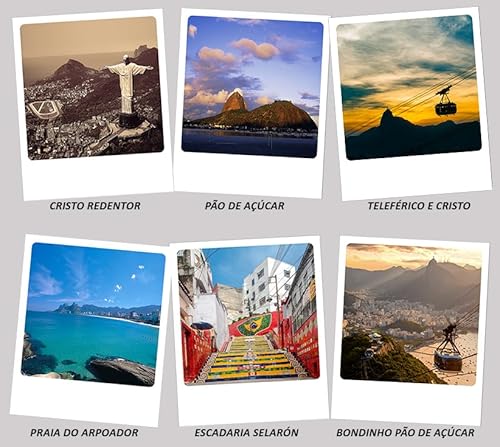 Encantos Cariocas - Kit com 6 cartões postais