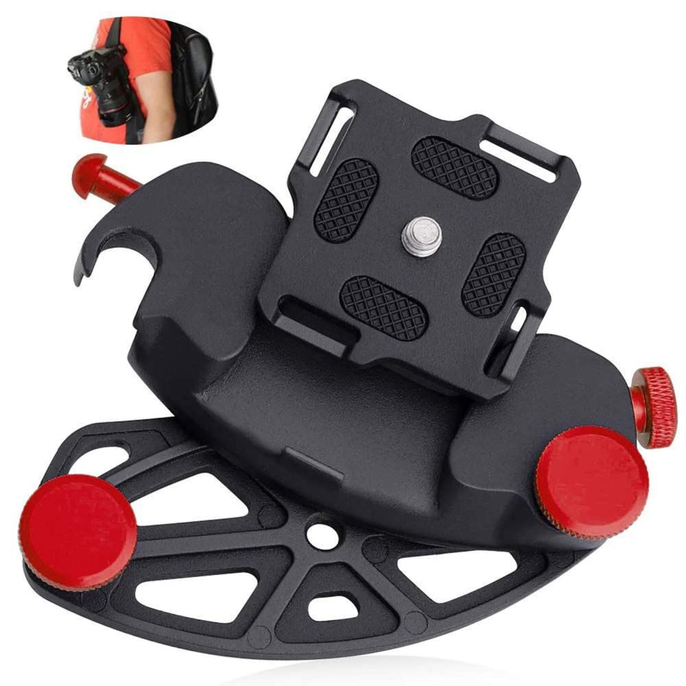 Cinghia Della Fotocamera 1pc fotocamera cintura cintura clip in metallo zaino con cinturino for cinghie for cinghie for cinture for mens clip in vita fibbia for SLR Morsetto for fotocamera. Tracolla p