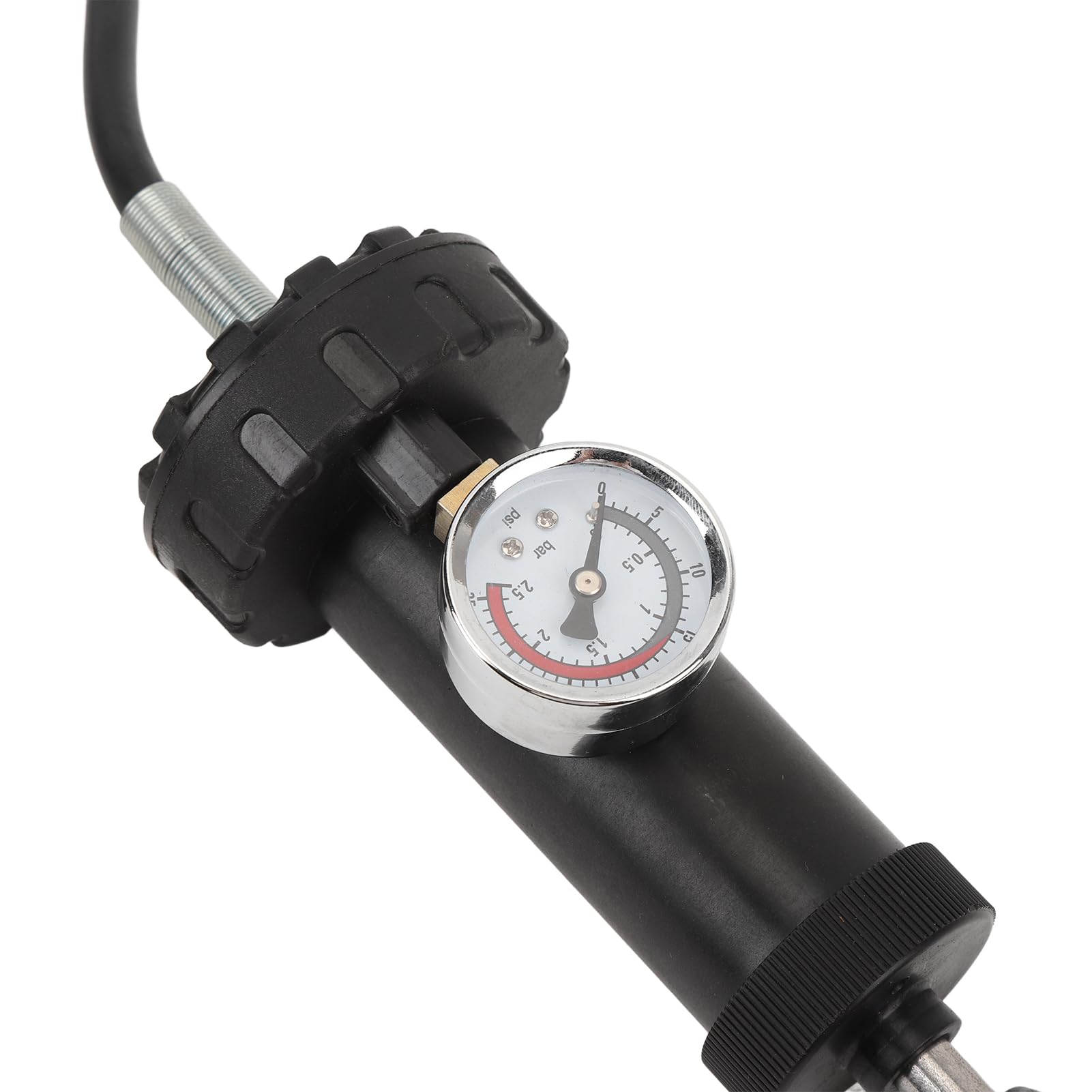 Kit per test della pressione del di raffreddamento da 5 pezzi con manometro, tester universale per la pressione del radiatore automobilistico, strumento diagnostico del di